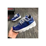 Versace, Chain Reaction, Men's Sneaker, Blue