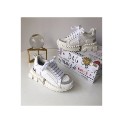 Dolce Gabbana, Women's Sneaker, White