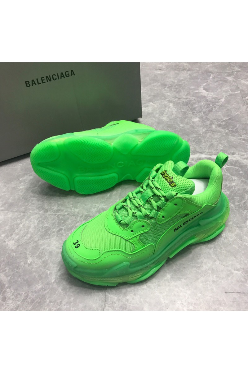 Balenciaga, Triple S, Men's Sneaker, Green