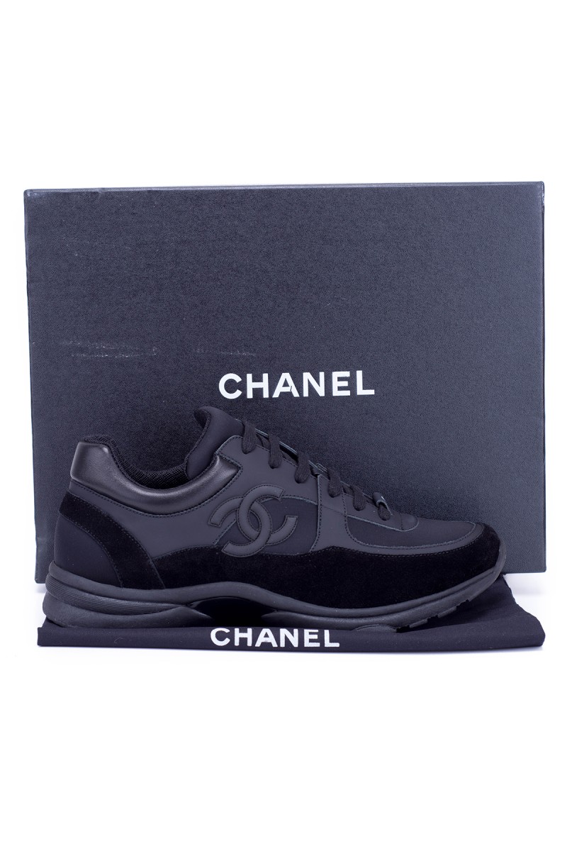 Chanel, Women's Sneaker, Black