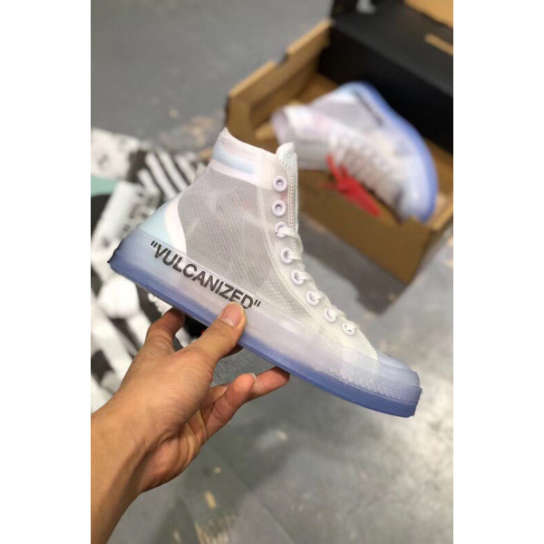 Nike, Off White x Converse, Women's Sneaker, White