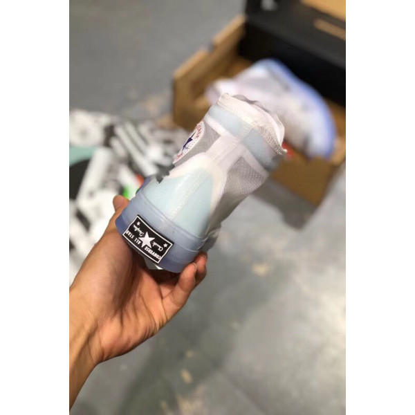 Nike, Off White x Converse, Women's Sneaker, White