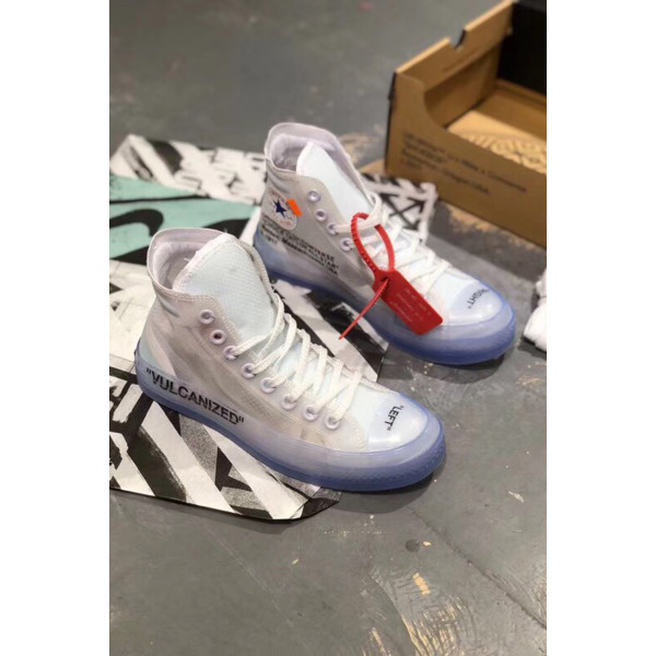 Nike, Off White x Converse, Women's Sneaker, White
