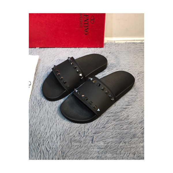 Valentino, Men's Slipper, Black