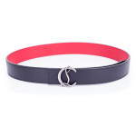 Christian Louboutin, Unisex Belt, Black