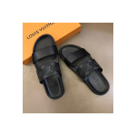 Louis Vuitton, Men's Slipper, Black