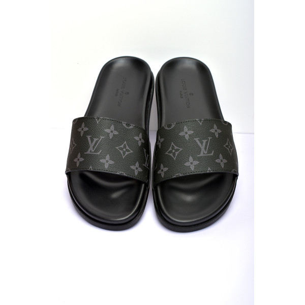Louis Vuitton, Men's Slipper, Black