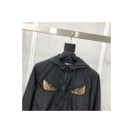 Fendi, Men's Jacket, Black