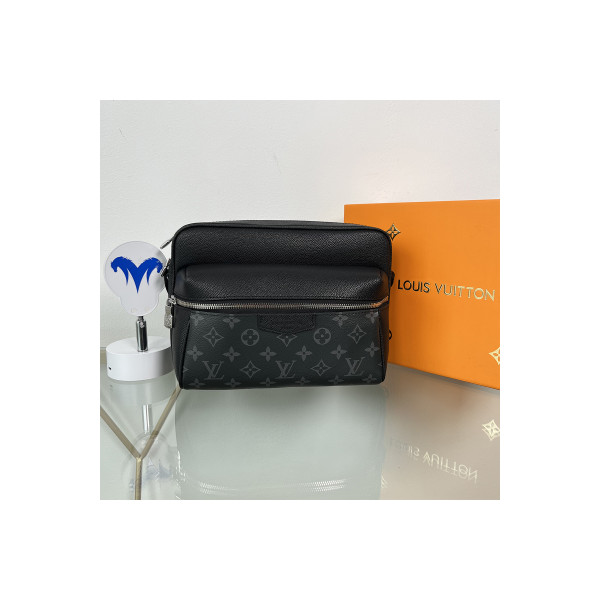 Louis Vuitton, Messenger, Unisex Bag, Black