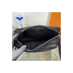 Louis Vuitton, Messenger, Unisex Bag, Black