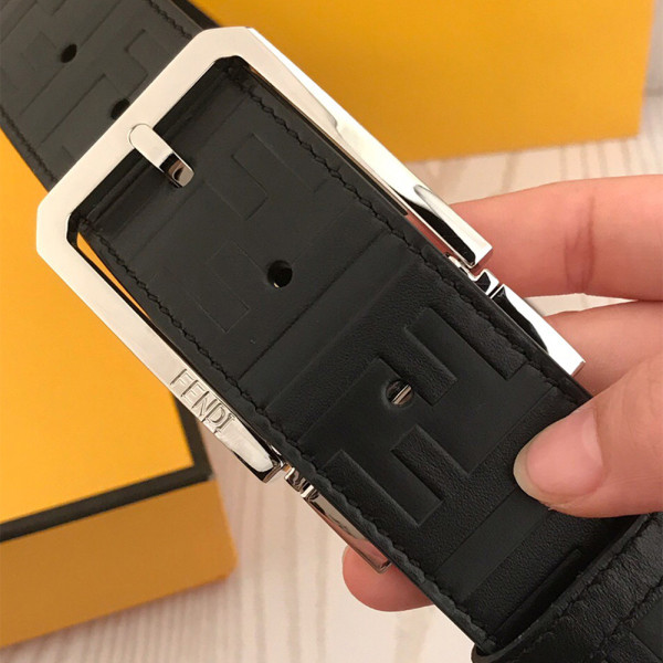 Fendi, Unisex Belt, Black