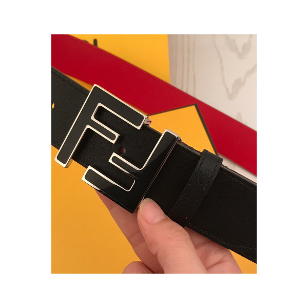 Fendi, Unisex Belt, Black