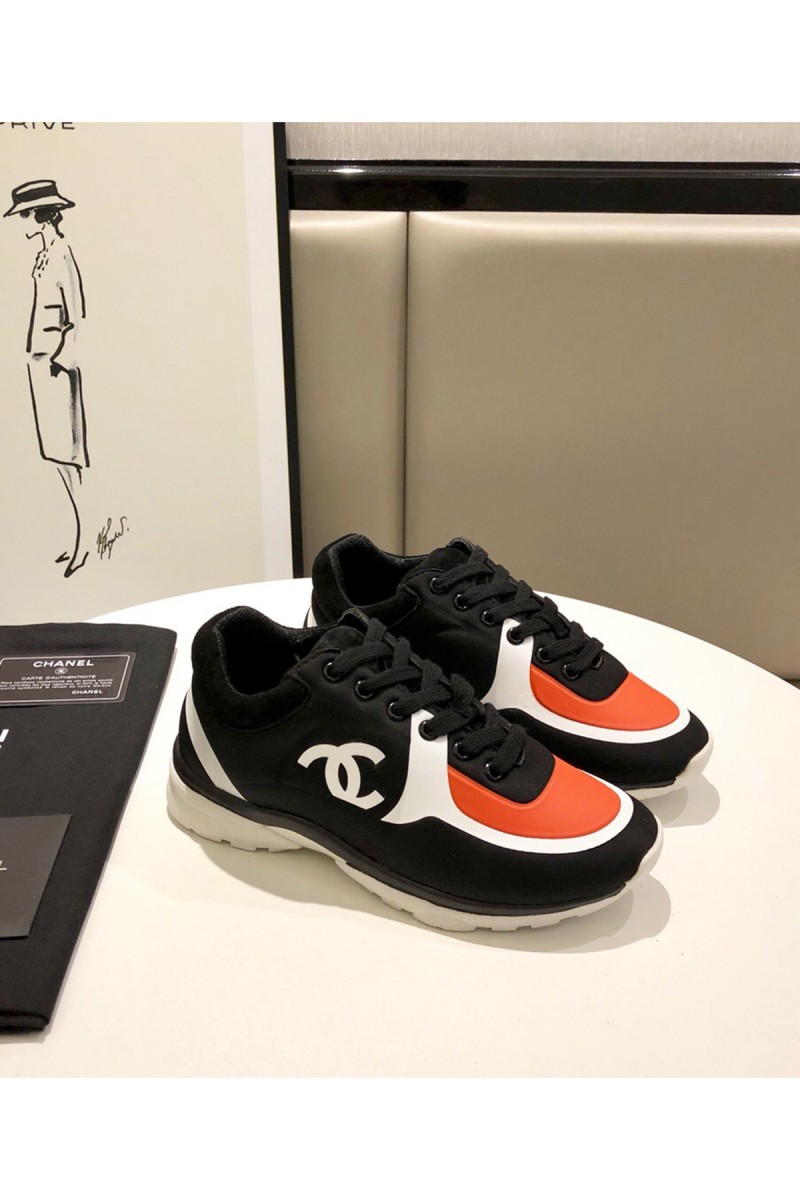 Chanel, Men's Sneaker, Black
