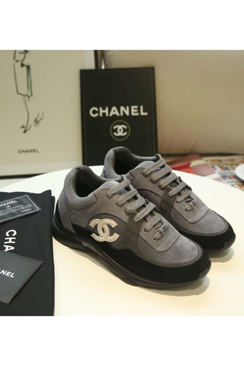 Chanel, Women's Sneaker, Grey