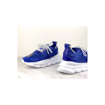 Versace, Chain Reaction, Men's Sneaker, Blue
