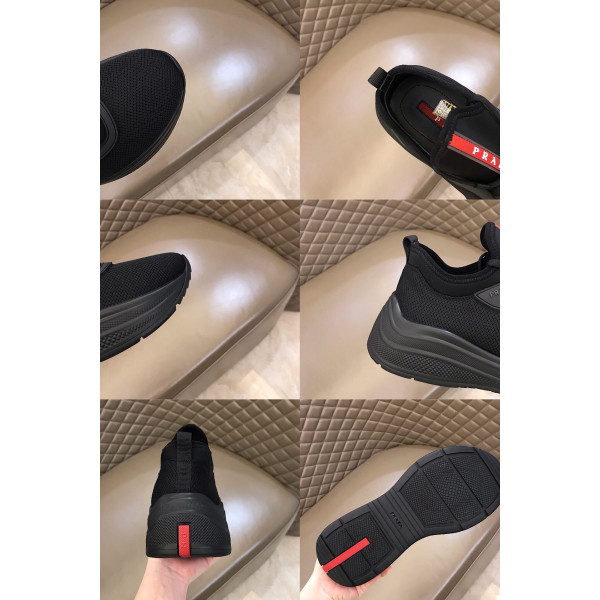 Prada, Men's Sneaker, Black