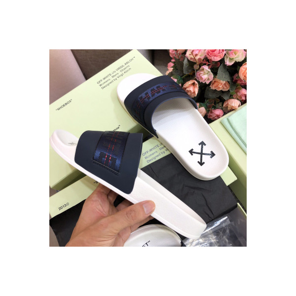Off White, Men's Slipper, Black