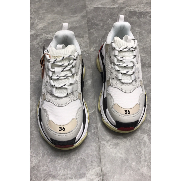 Balenciaga, Triple S, Women's Sneaker, White