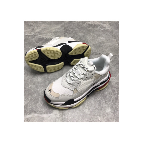 Balenciaga, Triple S, Women's Sneaker, White
