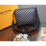 Louis Vuitton, District, Heren Tas, Zwart