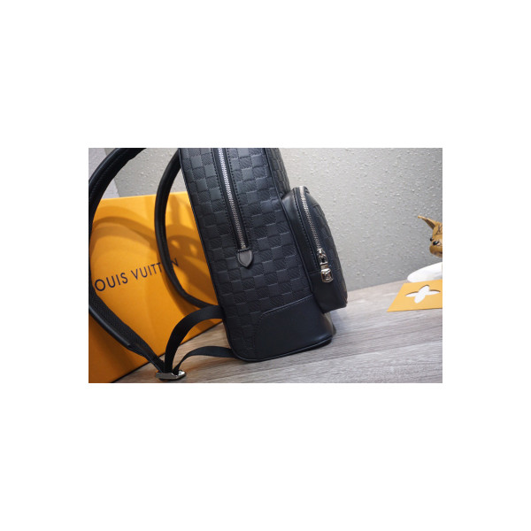 Louis Vuitton, Men's Backpack, Black