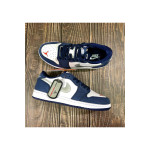 Nike, Air Jordan 1 Low, Men's  Sneaker, Blue