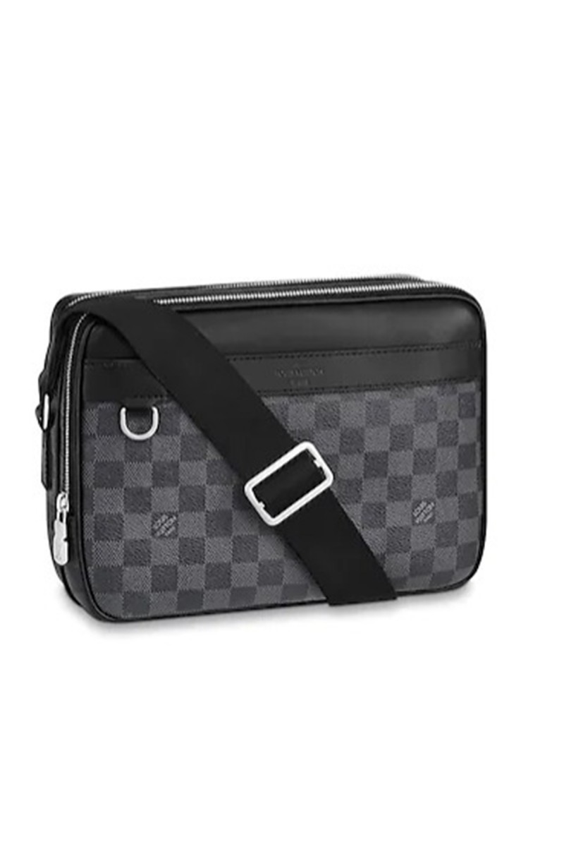 Louis Vuitton, Messenger, Men's Bag, Black