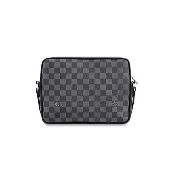 Louis Vuitton, Messenger, Men's Bag, Black