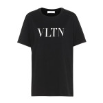 Valentino, Men's T-Shirt, Black