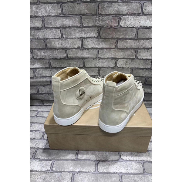 Christian Louboutin, Men's Sneaker, Beige