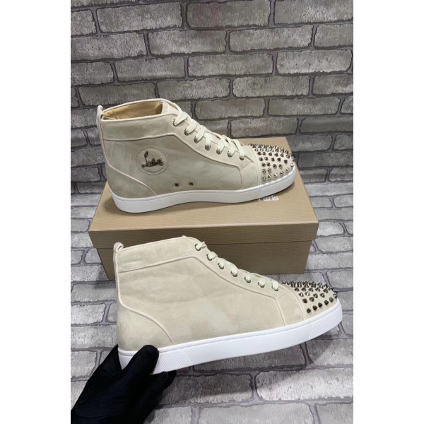 Christian Louboutin, Men's Sneaker, Beige