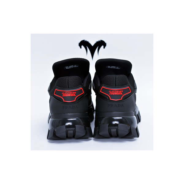 Prada, Cloudbust Thunder, Men's Sneaker, Black