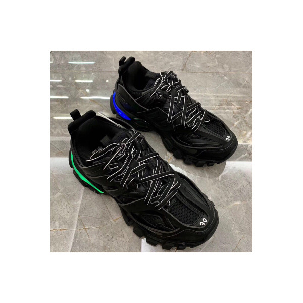 Balenciaga, Track Led, Men's Sneaker, Led Light, Black