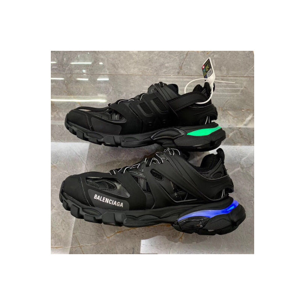 Balenciaga, Track Led, Men's Sneaker, Led Light, Black