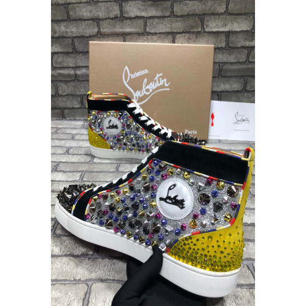 Christian Louboutin, Men's Sneaker, Multicolor