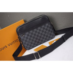 Louis Vuitton, Messenger, Men's Bag, Black