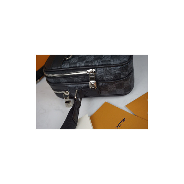 Louis Vuitton, Messenger, Men's Bag, Black