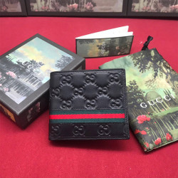 Gucci, Men's Wallet, Black