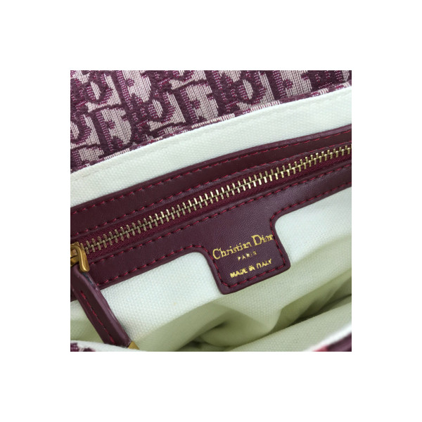 Christian Dior, Women's Bag, Burgundy