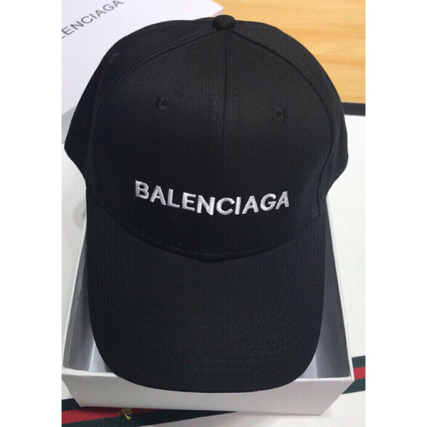 Balenciaga, Unisex Hat, Black