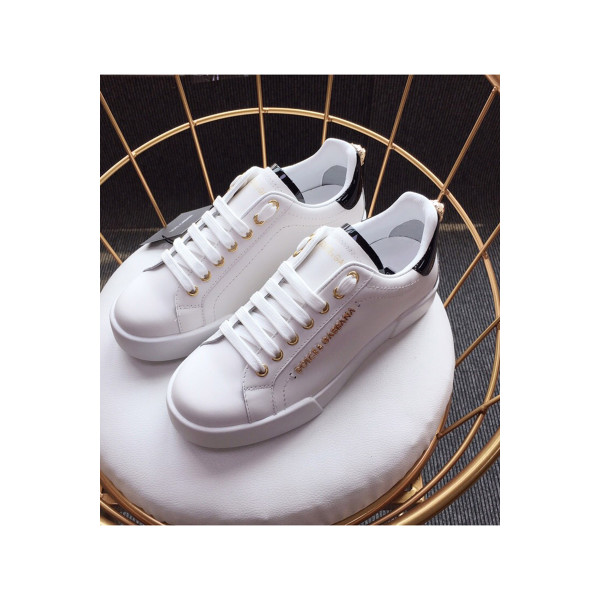Dolce Gabbana, Men's Sneaker, White