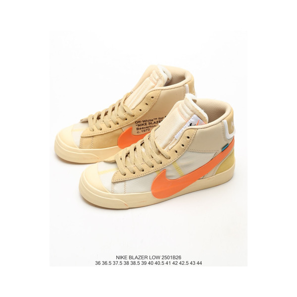 Nike, Blazer Low Mid, Men's Sneaker, White