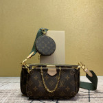 Louis Vuitton, Women's Multi Pochette Accessories Bag, Brown