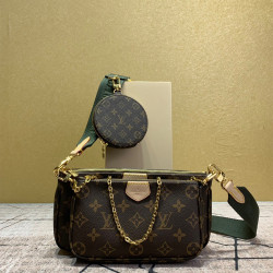 Louis Vuitton, Women's Multi Pochette Accessories Bag, Brown