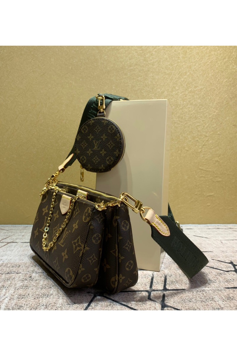 Louis Vuitton, Women's Multi Pochette Accessories Bag, Brown