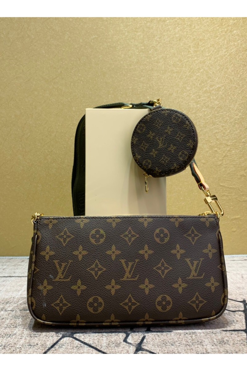 Louis Vuitton, Women's Multi Pochette Accessories Bag, Brown