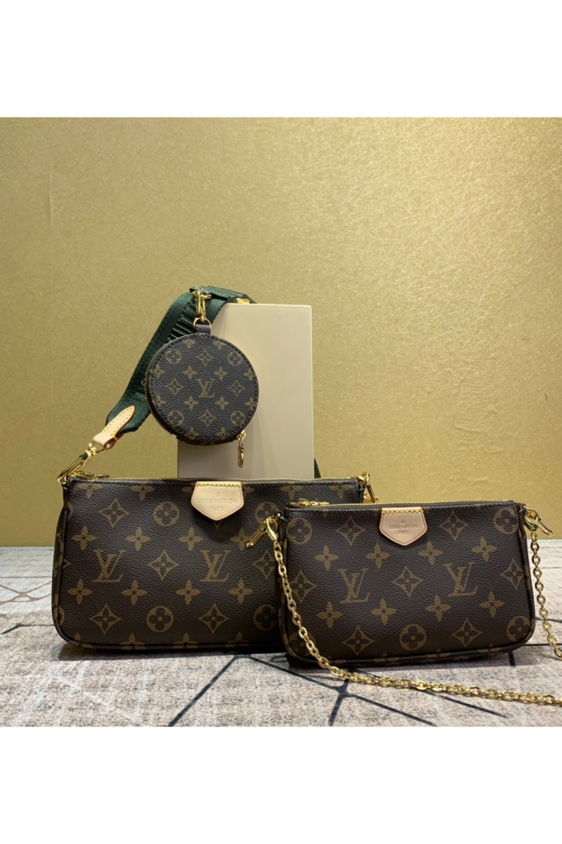 Louis Vuitton, Women's Multi Pochette Accessories Bag, Brown