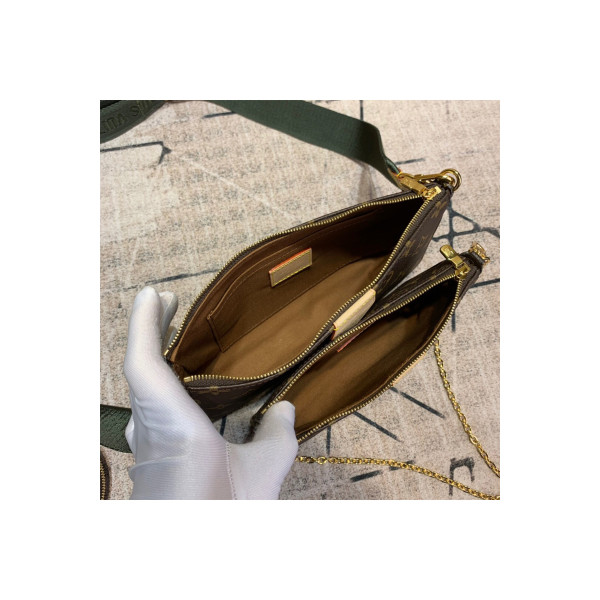 Louis Vuitton, Women's Multi Pochette Accessories Bag, Brown