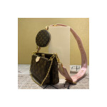 Louis Vuitton, Women's Multi Pochette Accessories Bag, Brown