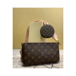 Louis Vuitton, Women's Multi Pochette Accessories Bag, Brown